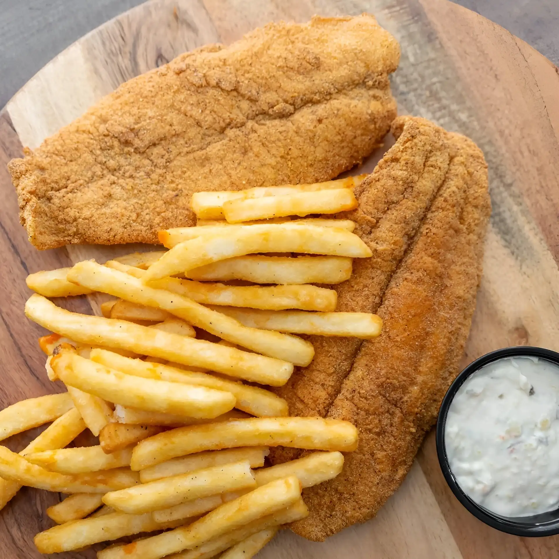 Hand-Battered Southern Seafood